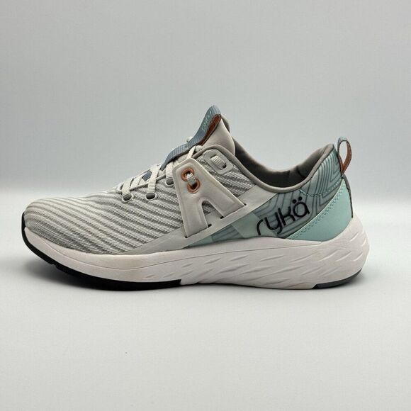 Ryka Pinnacle XT Womens 6.5 Vapor Grey Cross Training Sneakers PRISTINE - Picture 8 of 10